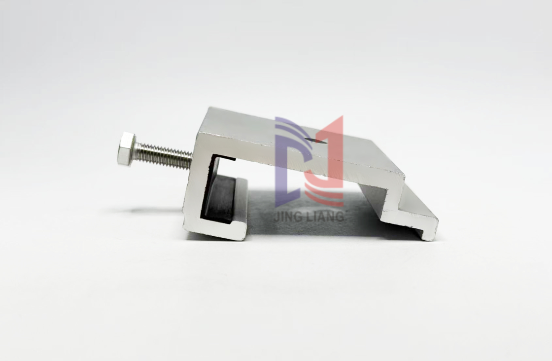 石材外装支持システム用防食アルミクリップ