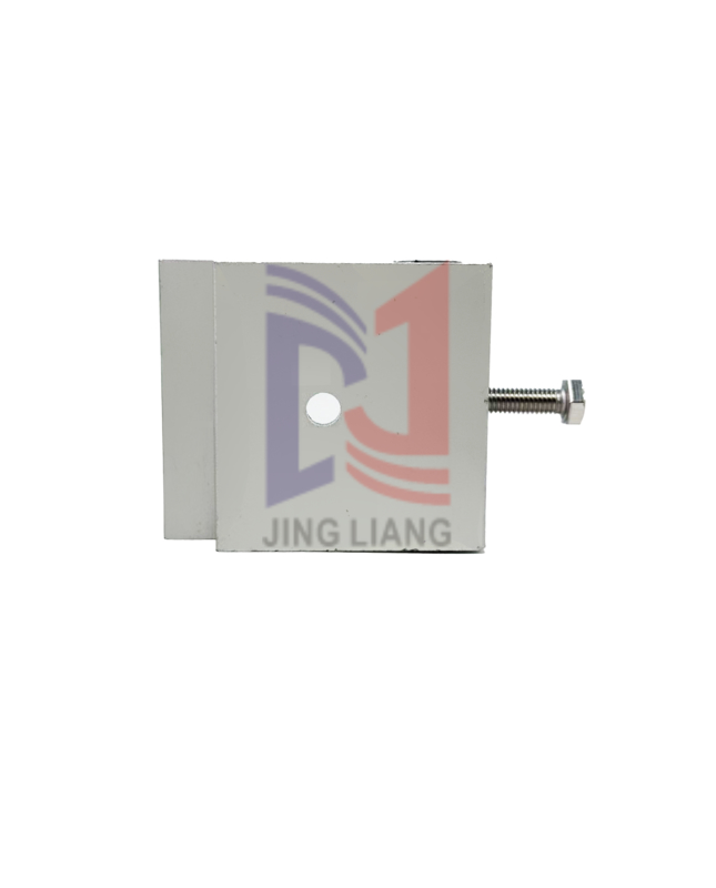 石材外装支持システム用防食アルミクリップ