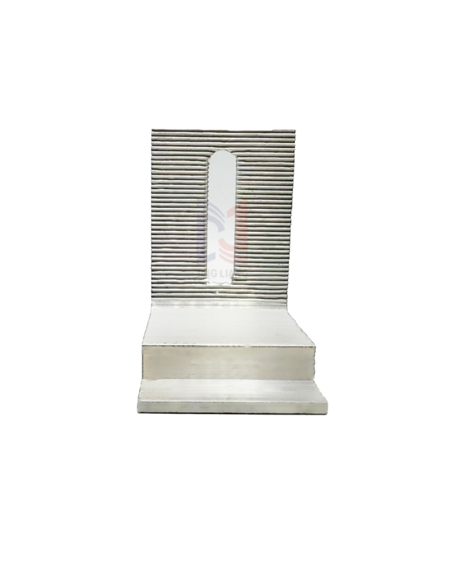 18mmテラコッタパネル外装支持システム用軽量・高耐久レール