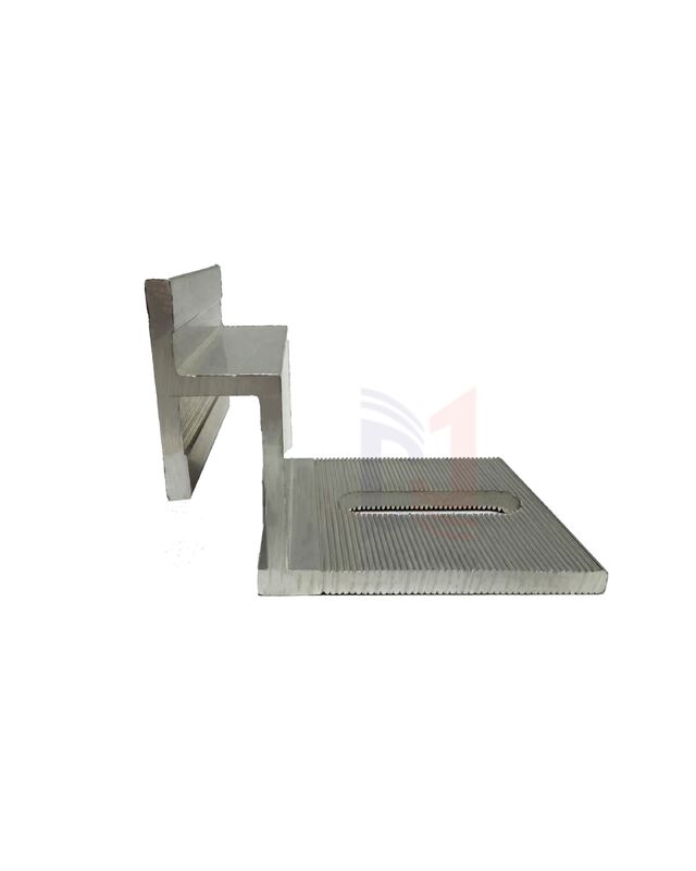 軽量アルミニウムクリップ、商業ビルと住宅ビルの両方のファサード支持システム用