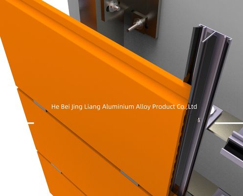 高性能建築のための4mm厚さのファサードコーティングサポート