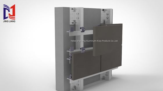 石製イヤーフックバックボルトサポート換気ファサードシステム
